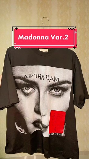Oversize T-Shirt Featuring Madonna Graphic Design