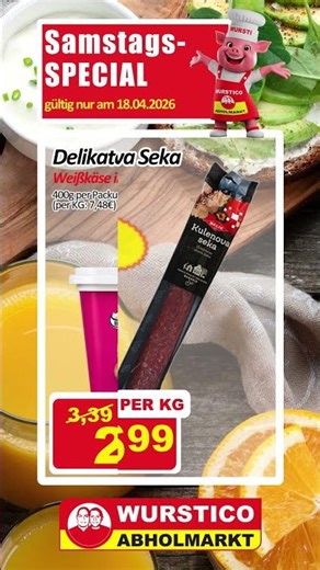 Samstag = sparen ohne Kompromisse 🛒🔥