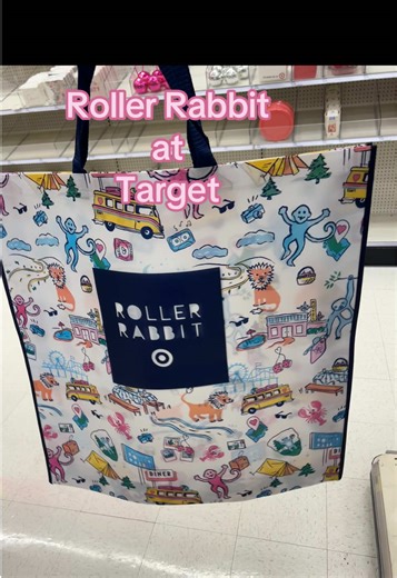 Discovering the Jumbo Roller Rabbit Bag at Target