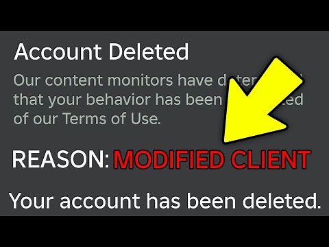 Roblox Are BANNING Modified Clients