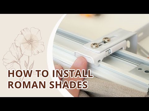 How to Install Roman Shades: Step-by-Step Guide📝 #freshinecurtains #customcurtains #freshinelife