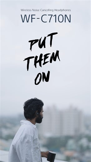 Find your zone, move through your day seamlessly, and never miss a beat with the Sony C710N, where noise-cancelling focus meets perfect fit and crystal-clear calls. Just put them on and own your rhythm. #PutThemOn Know more: https://shorturl.at/0g0P6 Shop now: https://shorturl.at/PgIbC | Sony India
