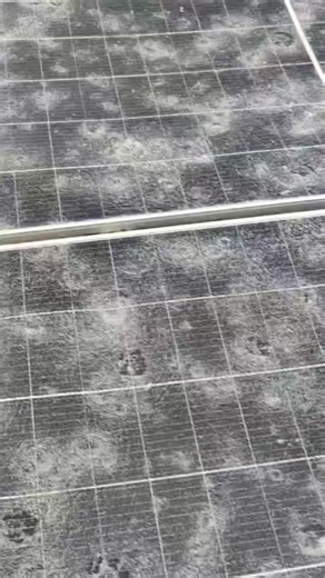 Heavy hail storm in Islamabad effect on solar panel. #hailstrom #islamabaftoday #today #news #weather #solarsystem #mss #adnanrafique | Multi solutions & Services