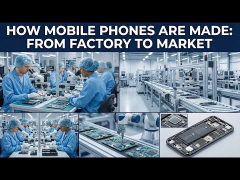 How Smartphones Are Made in Factory | Mobile Phone Manufacturing Process Step by Step