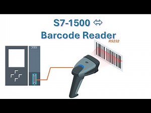 #032 Simatic S7-1500 RS232 Barcode Reader