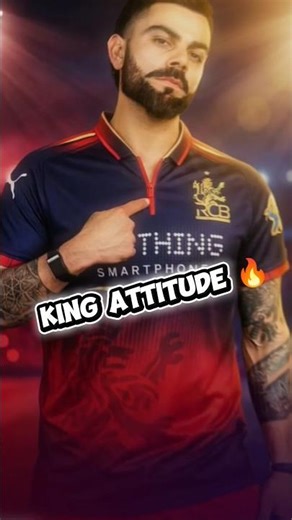 kohli ki monstar ☠️ batting🧐!King attitude 👿|#shorts