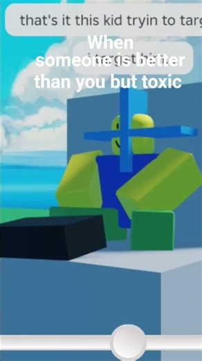 when some one is better than u but toxic be like #roblox #movie maker 4