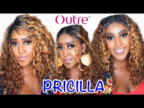 NEW! SHE’S GORGEOUS! Outre HD Lace Front Wig – PRICILLA