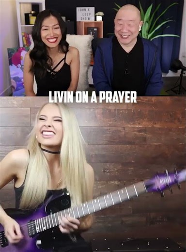 Sophie Lloyd - Living On A Prayer | Great Guitar Skills Reaction