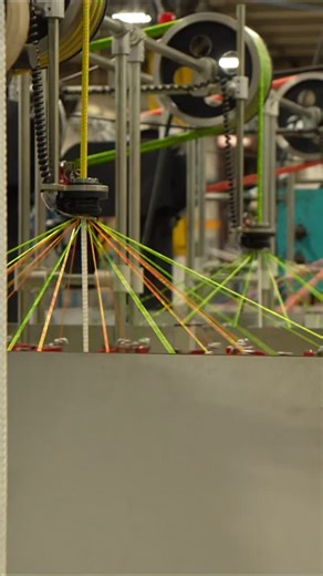 From fiber to finished. High-performance synthetic ropes engineered to meet the demands of your job. . . #rope #samsonrope #howitsmade #manufacturing | Samson Rope Technologies