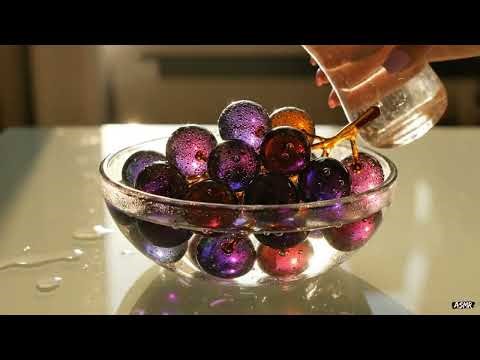 Satisfying ASMR | Making Glass Grape Jam