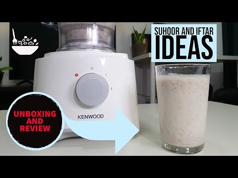 Unboxing and Review Kenwood FDP30 Multipro Food Processor