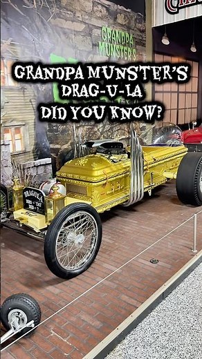 Did you know these fun facts about Grandpa Munster’s Drag-U-La?