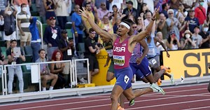 At worlds, Michael Norman wins 400 and Sydney McLaughlin shatters 400 hurdles mark