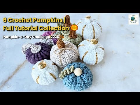 Can You Crochet All 6 Pumpkins?
