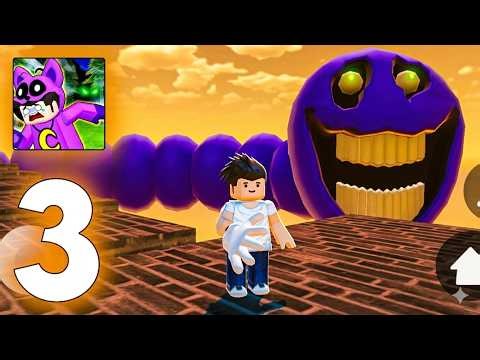 Parkour Escape: Night Forest - SURVIVE FROM WORM! - Gameplay Part 3 (Android, iOS)