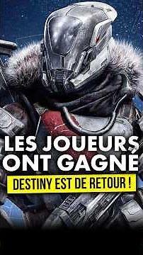 HALLELUJAH! The pressure paid off: Destiny is BACK 💥