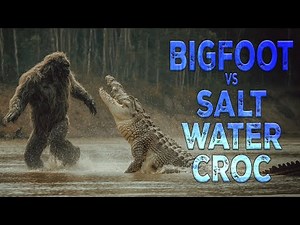 Bigfoot vs Salt Water Croc