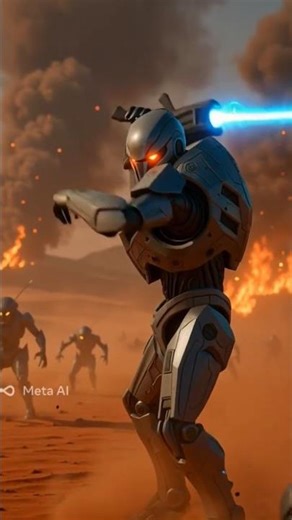 Robot vs Aliens 🤖👽 | Future War Begins | Sci-Fi Battle #Shorts #viral