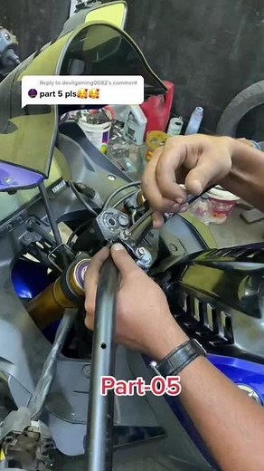 Yamaha R15 V3 Handlebar Change Tutorial