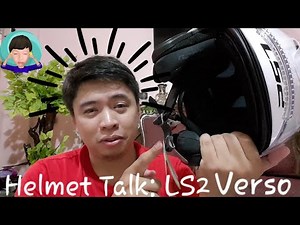 Helmet Talk: LS2 Verso Unboxing - Initial Impression - Visor Removal - Peak Installation