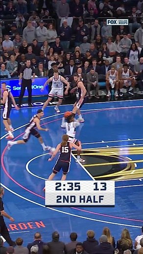 Should this have counted? 🤔 #cbb #uconn #basketball