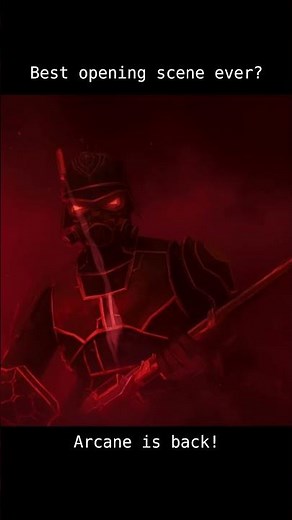 Arcane is Back! Witness the Stunning First Scene That Started It All #leagueoflegends