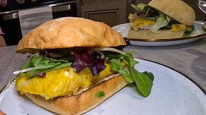 The best fish sandwich you will ever have! #truckcamping #vanlife #cookingvideo #cooking #dinnerideas | Cody & Kellie