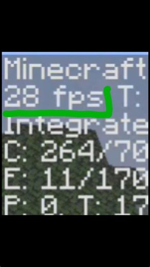 como aumentar a FPS no pojavlauncher (Minecraft java) #shots