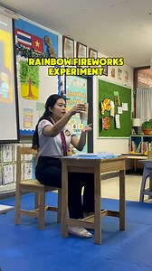 Rainbow Fireworks Experiment #kindergarten #kindergartenteacher #science #teachersinpireteachers | Teacher Gayle
