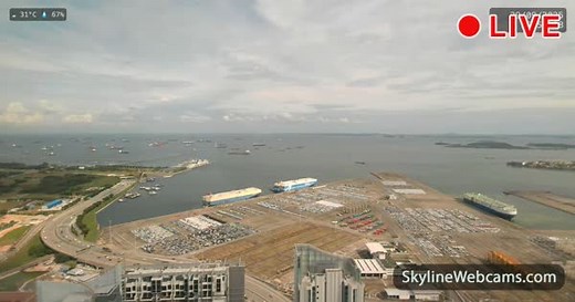 【LIVE】 Webcam Singapore | SkylineWebcams