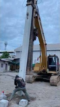 Amazing Excavator Hammer Skills😨💪 #excavator #machine #video #shorts