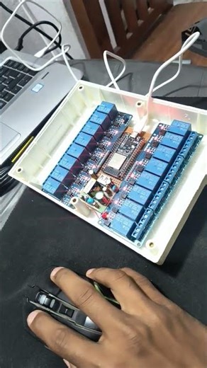 Smart Home Automation: 16 Relay Control with MQTT & Django#homeautomation