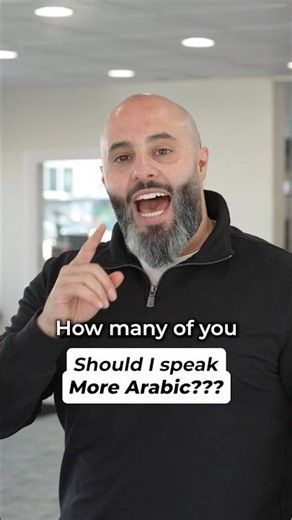 Should I speak More Arabic???