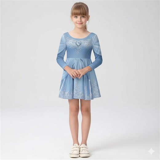 Cinderella Kid's Costume , Disney Princess Dress for Parties & Cosplay - Etsy