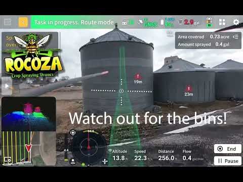 We Tried to Trick the DJI Agras T100 Obstacle Avoidance