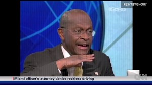 Comedian comments on Cain