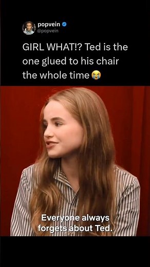 Nell fisher thinks Ted wheeler is the glue of stranger things 😭