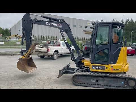 John Deere 50G Excavator for Sale