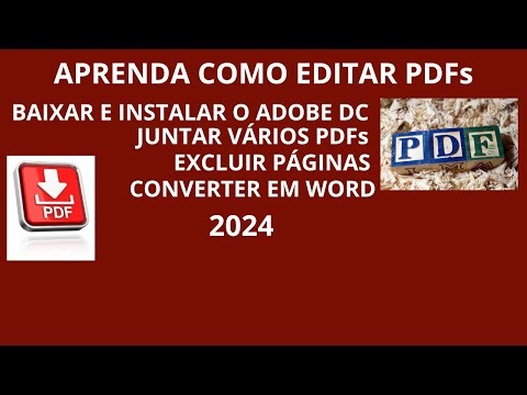 INSTALANDO O ADOBE ACROBAT - EDITAR ARQUIVOS PDF SIMPLES E FÁCIL