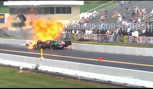 Raymond Commisso's Massive Pro Mod Crash