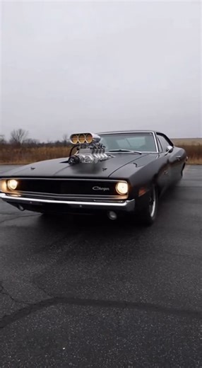 Blower Mopar Power! 1970 Dodge Charger Big Block SOUND!