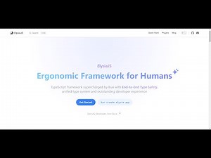 Elysia JS Installation Guide