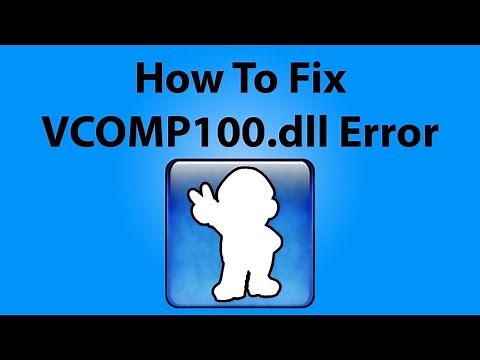Como arreglar el error vcomp100.dll