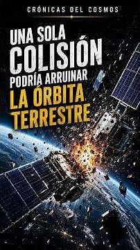 A SINGLE COLLISION COULD RUIN EARTH'S ORBIT 🛰️💥