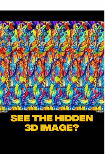 Discover the Hidden 3D Image in This Stereogram