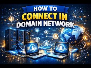 How to connect domain network 2026 #tech_helpdesk