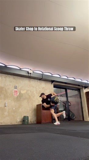 Skater Chop to MB Rotational Scoop Throw