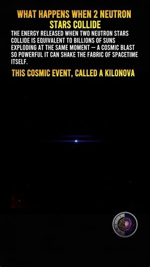 What happens when 2 neutron stars collide