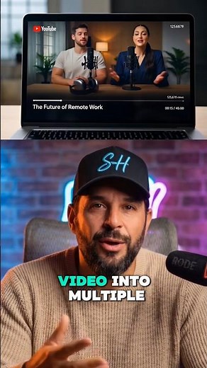 Turn any long video into multiple viral clips with one tool! #opusclip #clipclaps